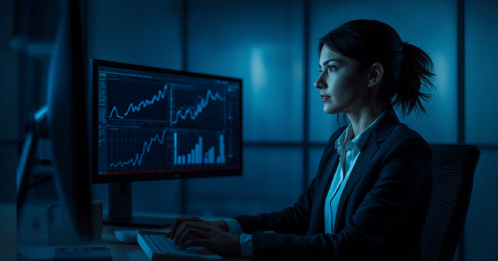 Gestão de consumo SAP BDC — profissional analisando dashboard de dados